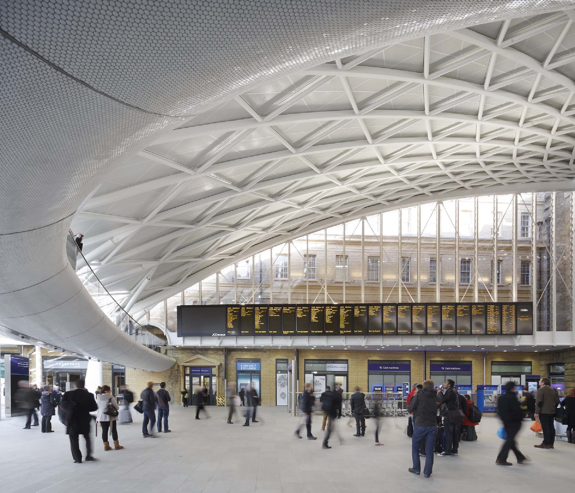 La remodelación de la estación de King’s Cross, en Londres, es obra del estudio John McAslan + Partners