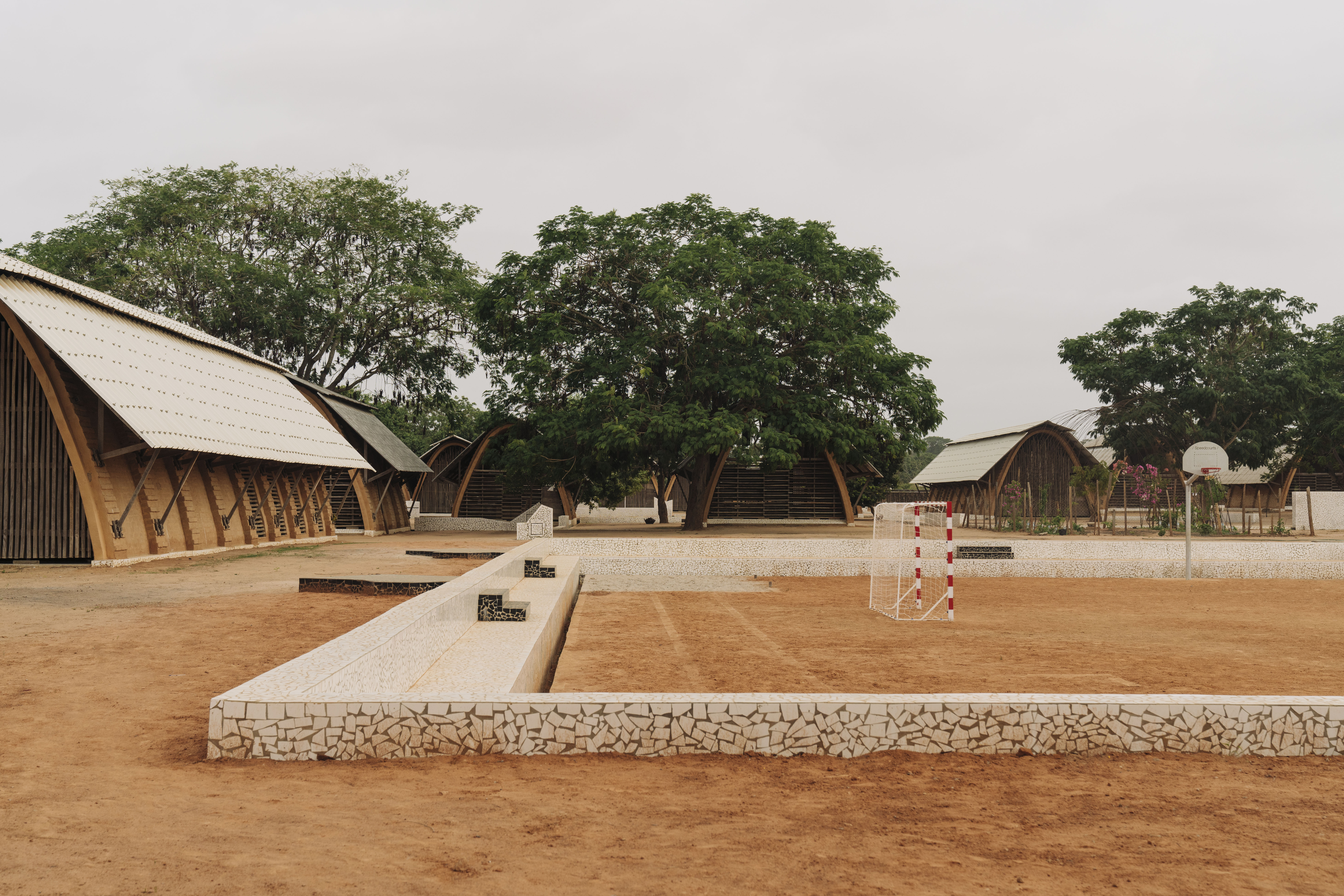 Playground, CEM Kamanar secondary school, Thionk Essyl, Senegal, 2021, dawoffice