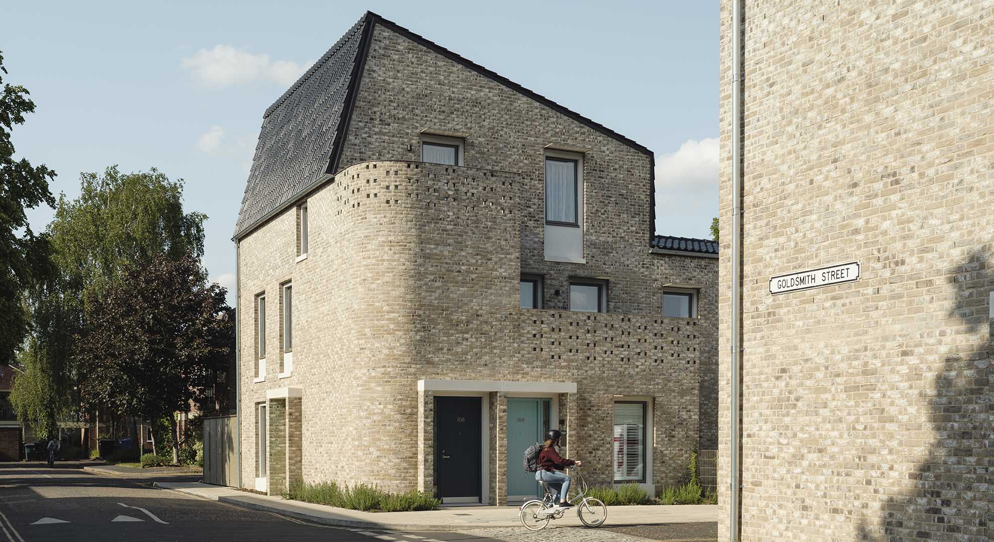 Passivhaus construction in social housing, Norwich, UK
