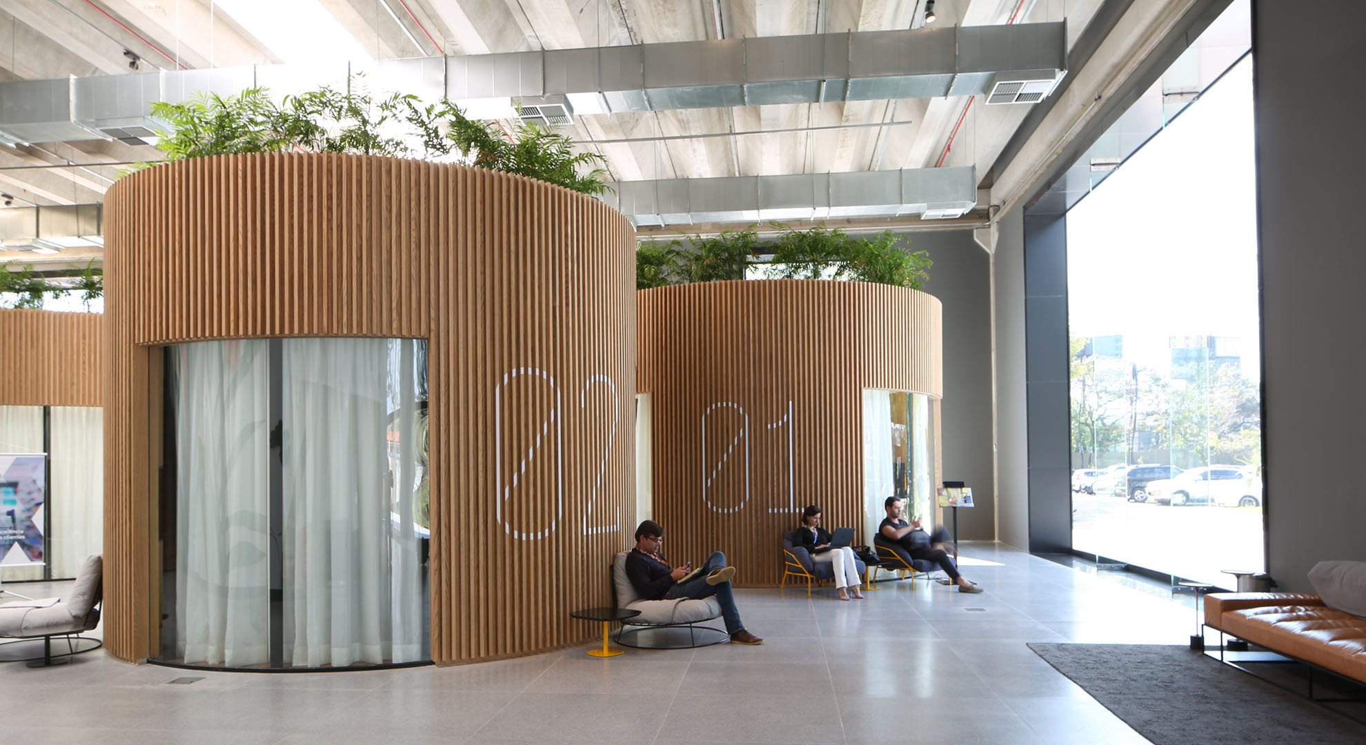 Office design finds new ways to create and integrate spaces.