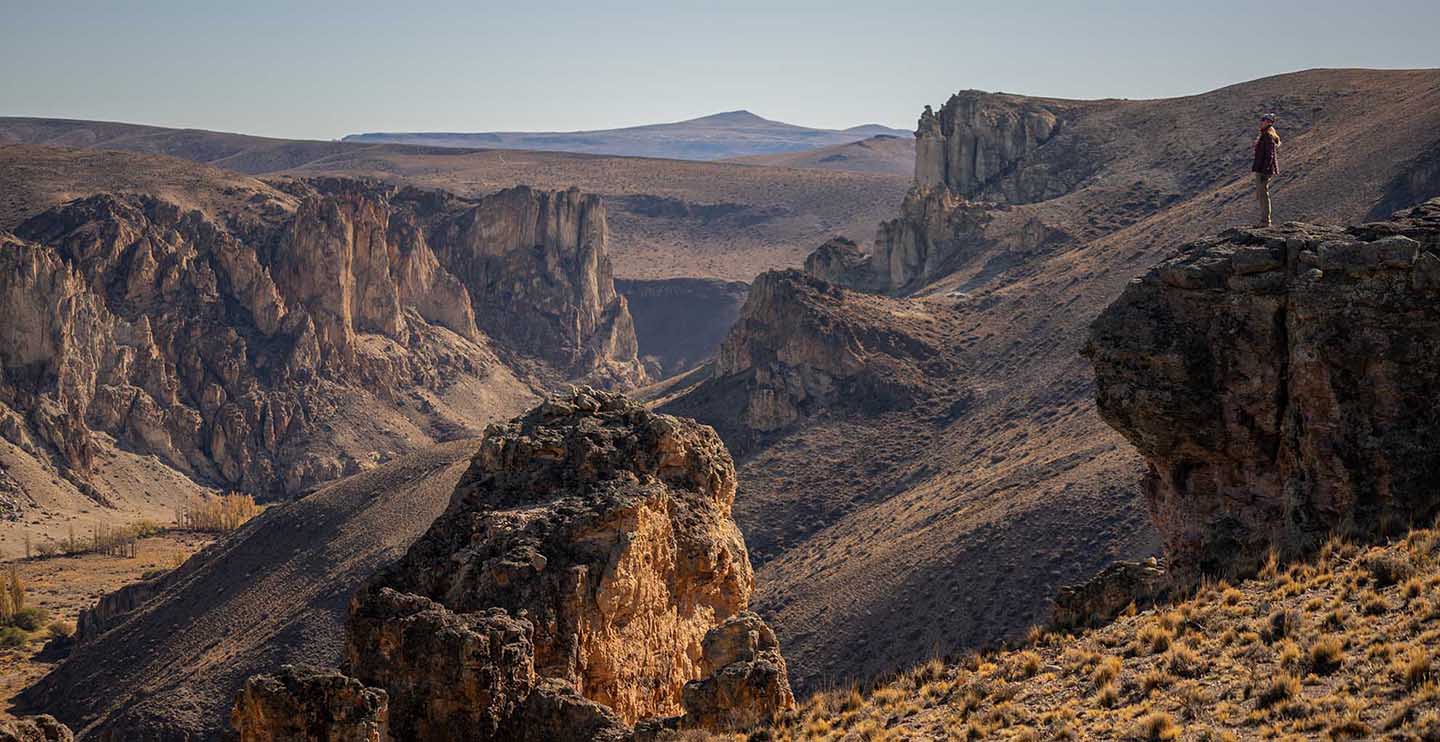 This natural space in Argentina is home to the Cueva de las Manos (Cave of the Hands).
