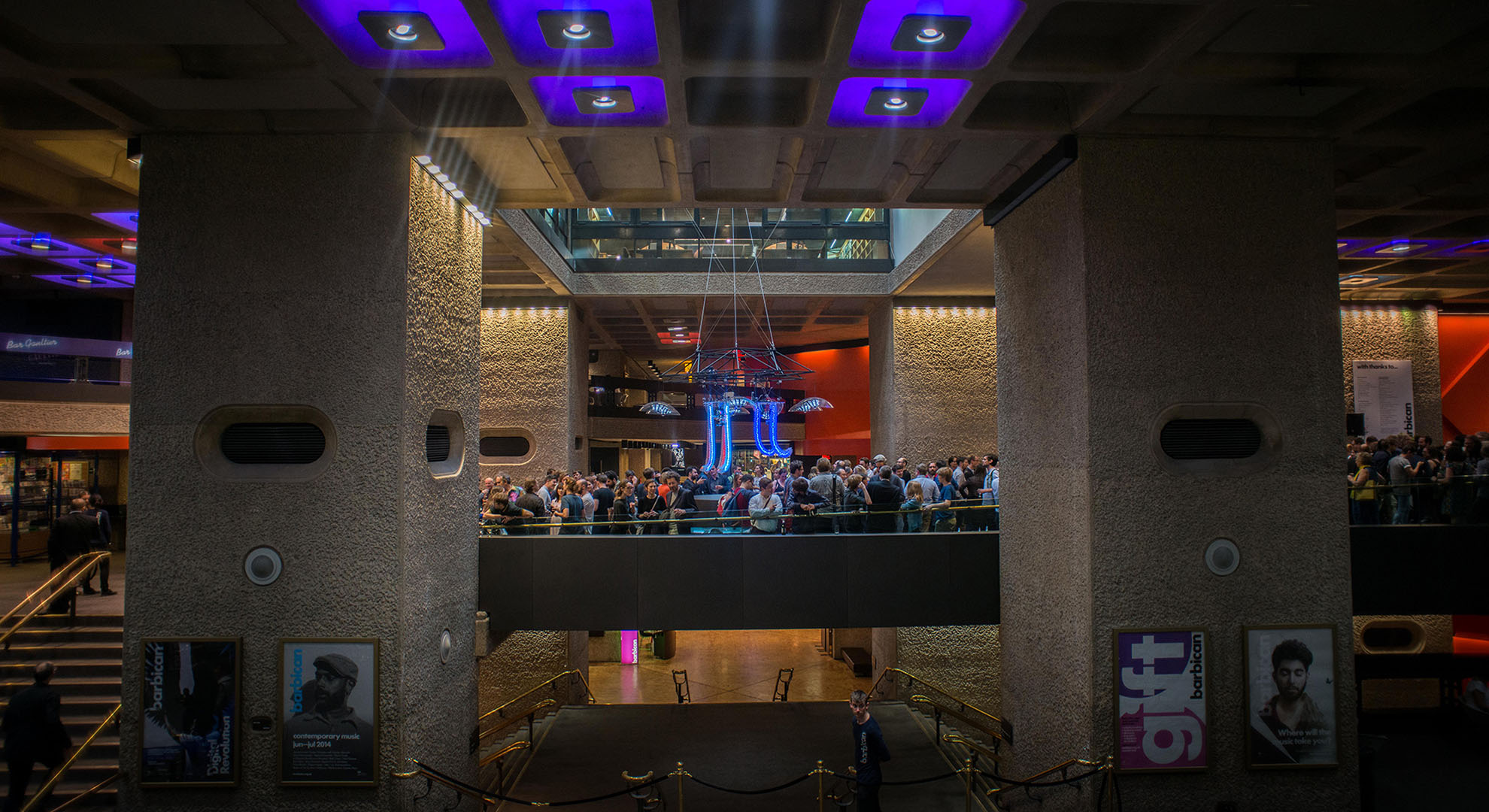AI in architecture: Interactive AI-driven Petting Zoo installation at Barbican Centre, London, 2014 by Minimaforms.