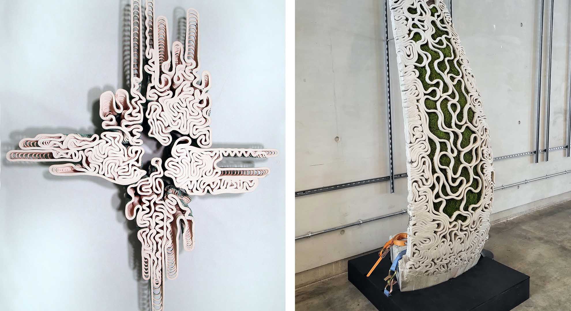 Design prototypes that include beneficial microbes for the ecosystem.