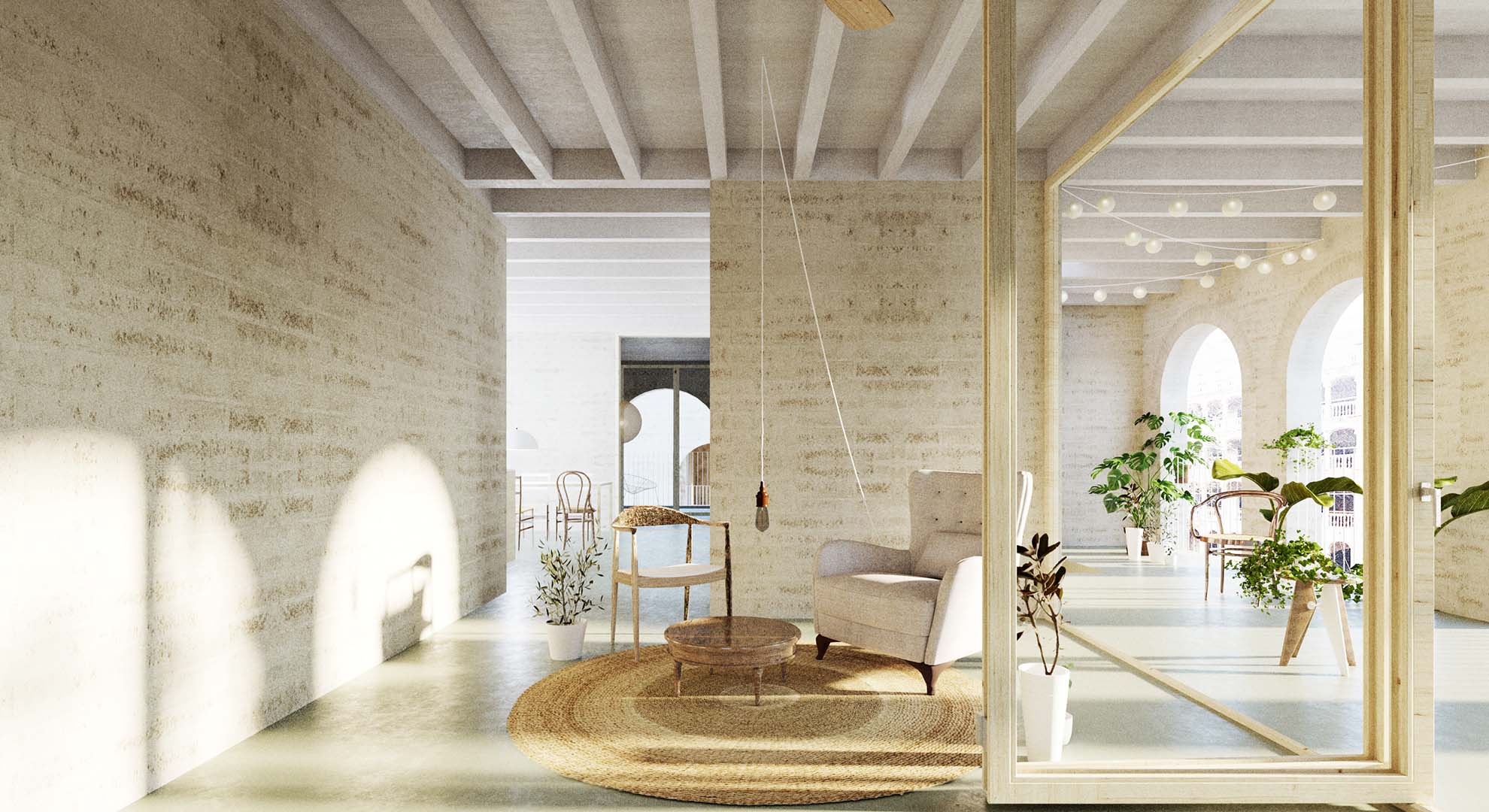 Un espacio para habitar en compañía y de forma sostenible.