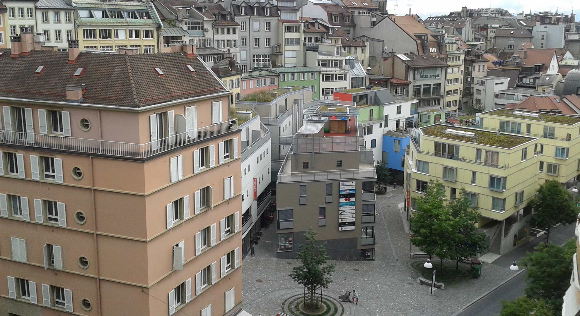 Diversity and urban mix, Lausanne, Switzerland. Photo © Maria Buhigas