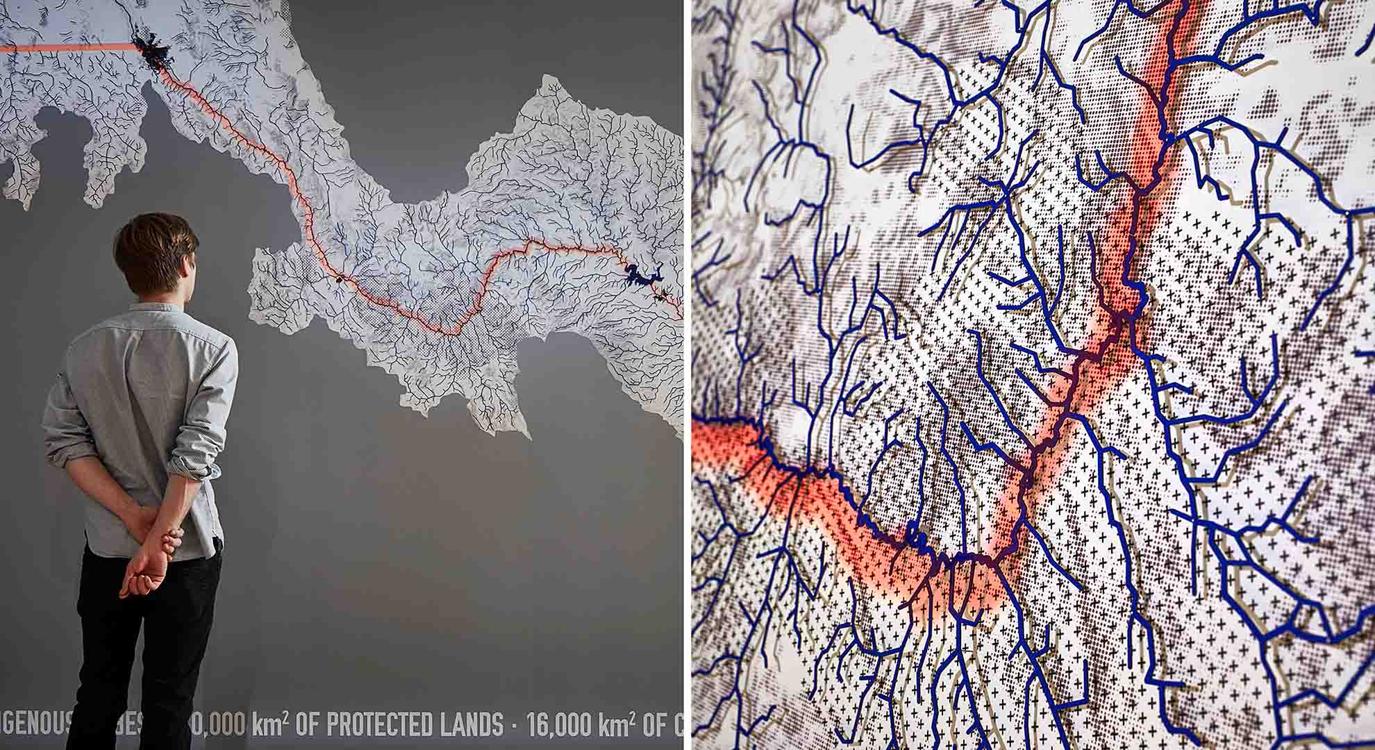 Estudio de Maxwell Alexandre, 2017. Imagen archivo privado, cortesía de Maxwell Alexandre Studio para Brasil, la historia no contada