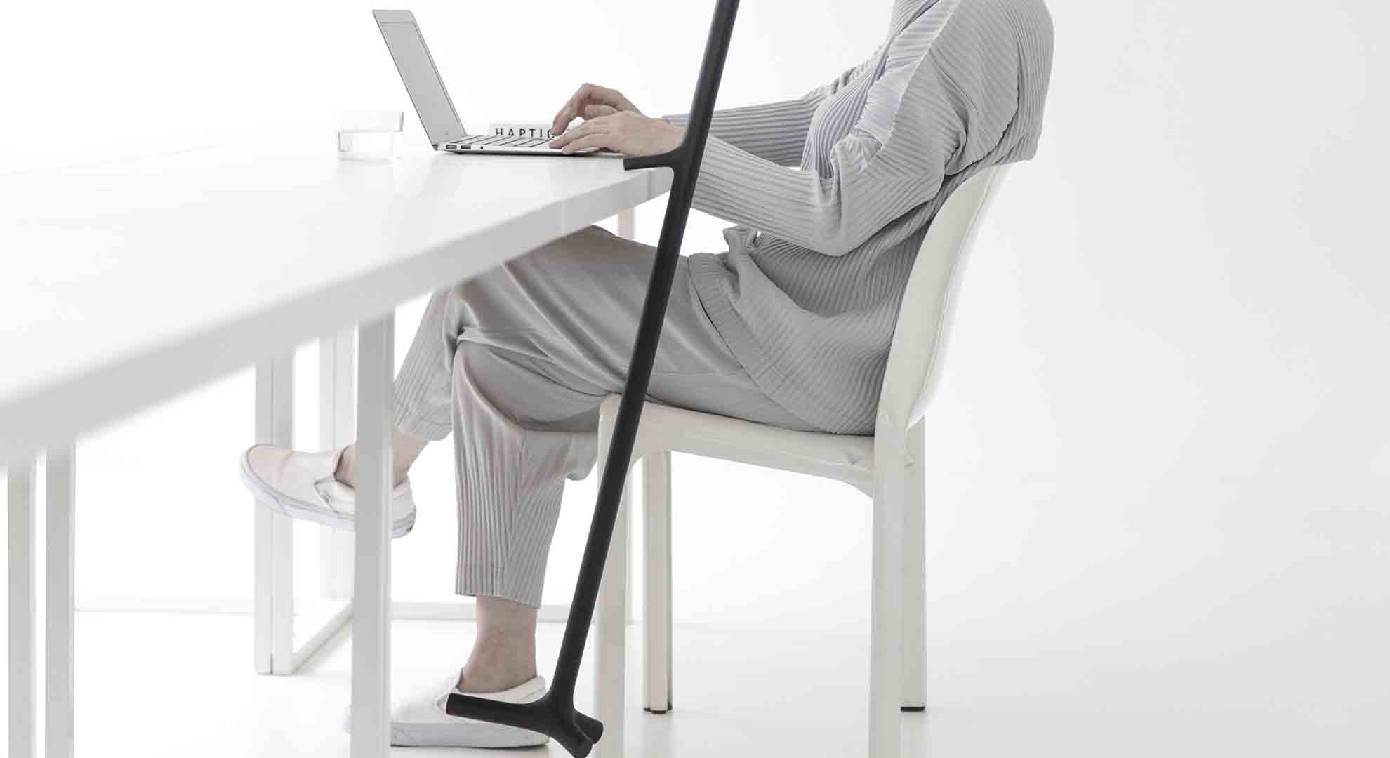 El bastón impreso en 3D Enea de Shiro Studio