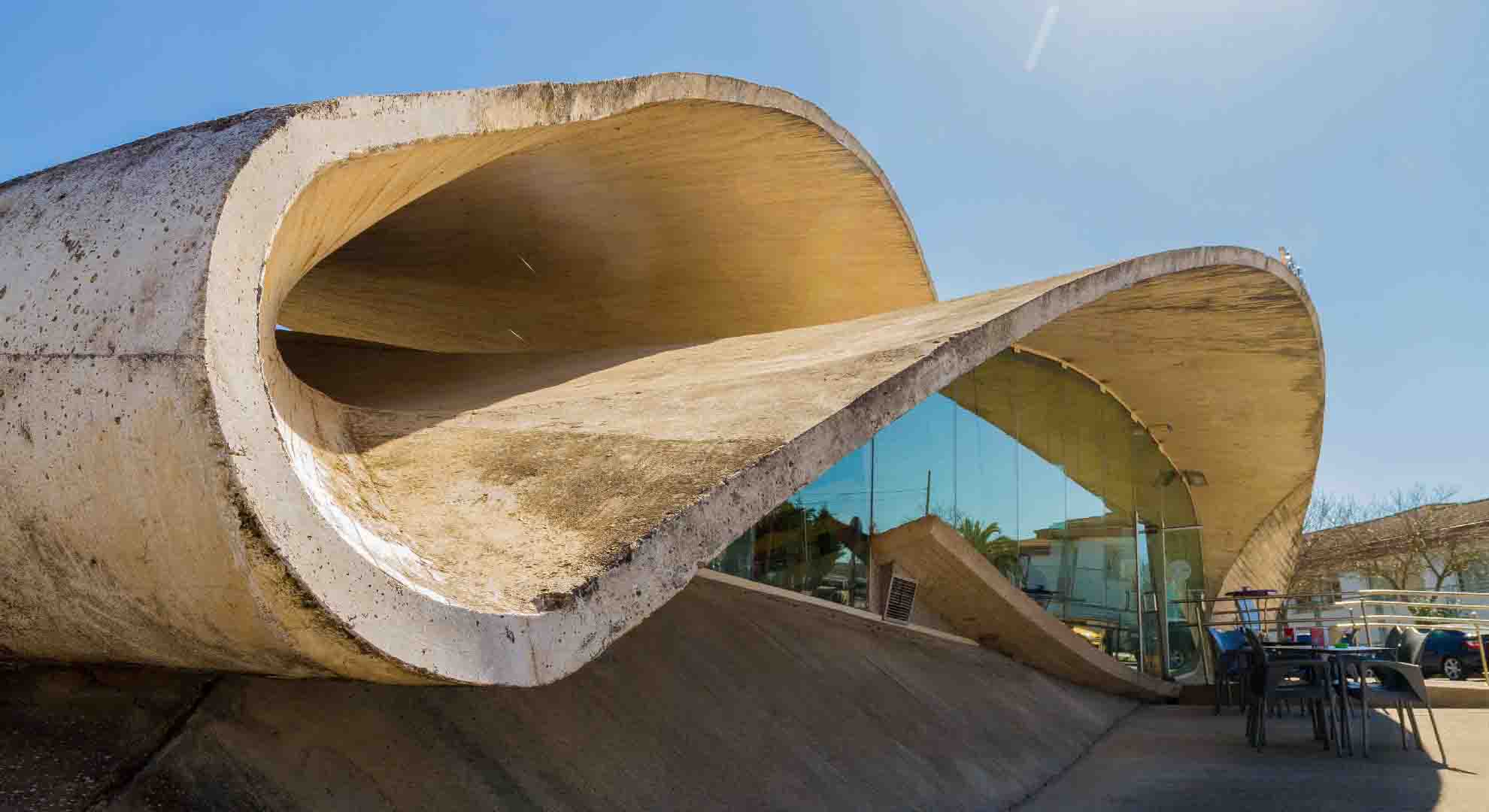 Justo García Rubio’s bus station in Extremadura, Spain