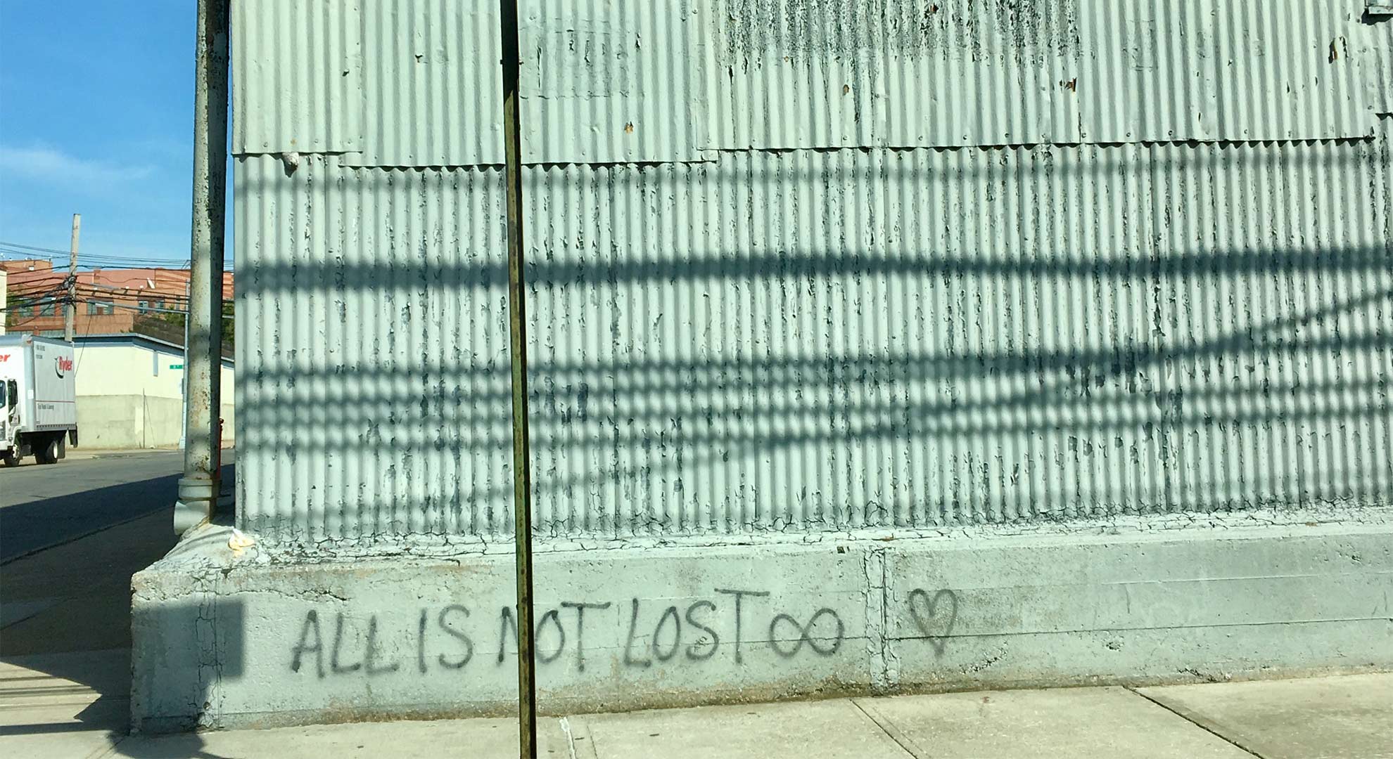 All is Not Lost, Brooklyn, NY, 2018. Photo © Diane Gray
