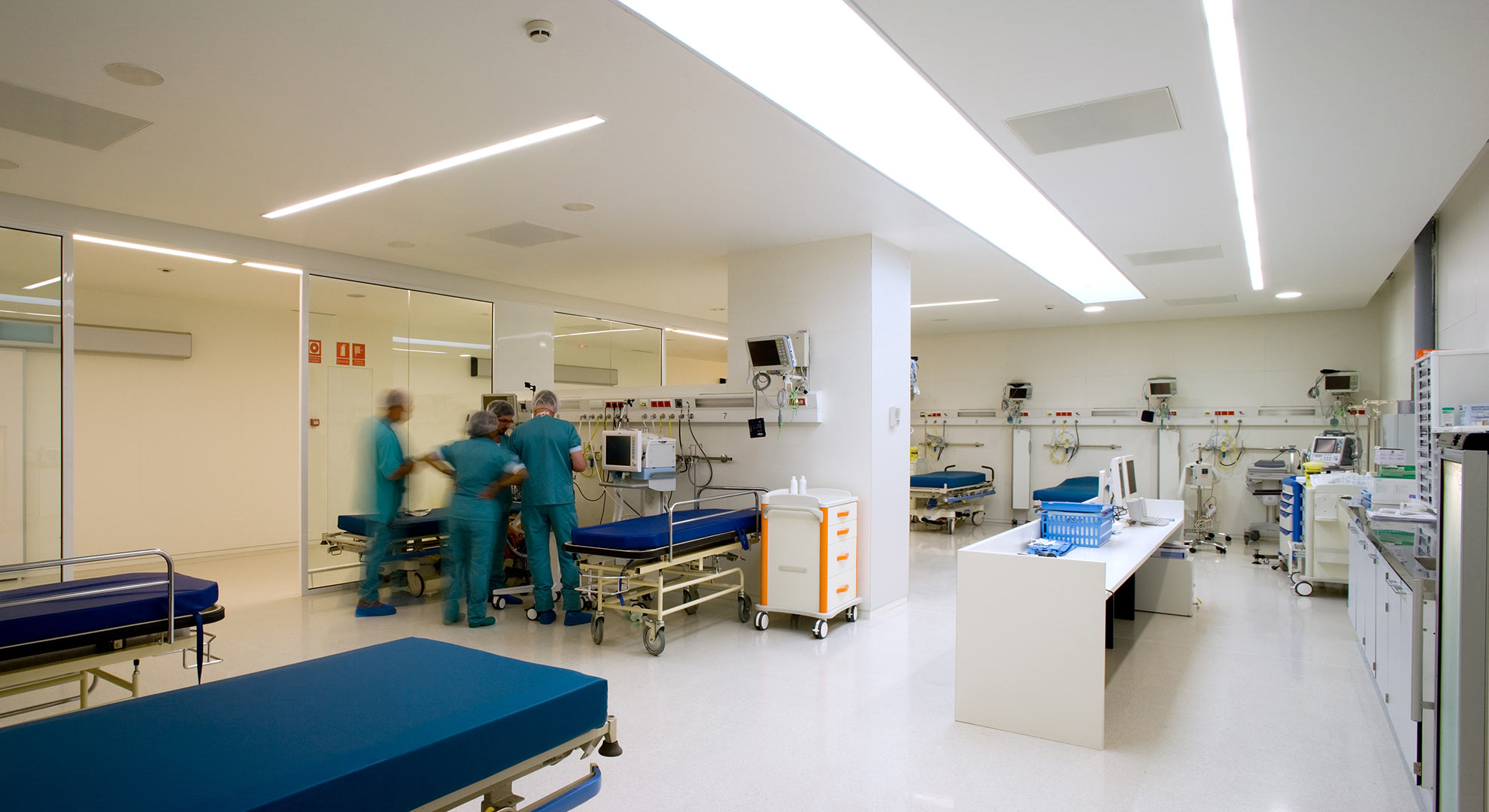 General Hospital of Mollet, Spain, an evolutionary hospital that forms part of the Catalan healthcare network, Mario Corea Arquitectura. Photo © Pepo Segura